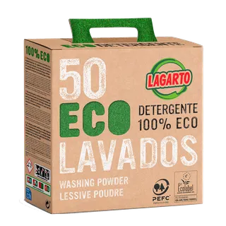 Detergente Maleta Lagarto Ecológica 50 Lavados 2550gr