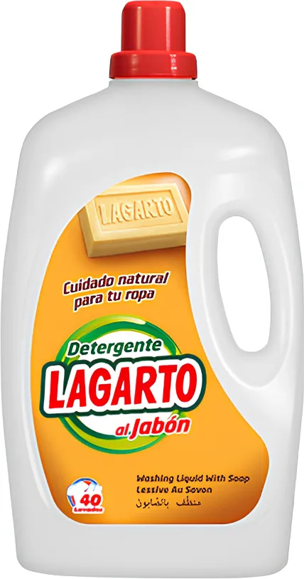 Detergente Lagarto Al Jabon 40 Lavados — foto 2