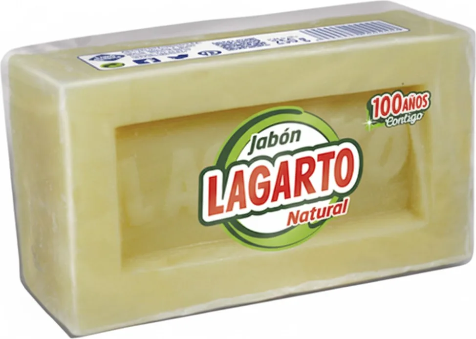 Pastilla Jabon Lagarto Natural 250 gr