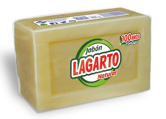 Pastilla Jabon Lagarto Natural 400 gr
