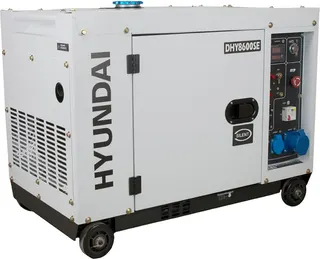 Hyundai Generador Monofasico Diesel Insonorizado Dhy8600se