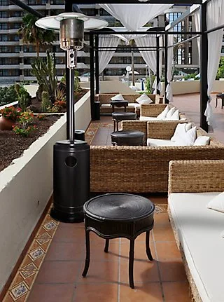 Estufa de Gas Exterior Butsir en Negro — foto 3