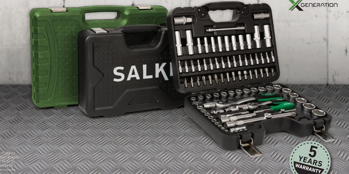 Salki Maletin Herramientas Profesional 218 Piezas — foto 2