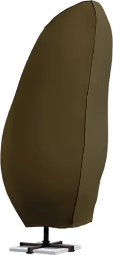 Funda Parasol Descentrado 60x80x265 Marrón de Nortene — foto 2