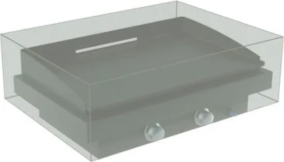 Funda Protectora Exterior Plancha Barbacoa — foto principal