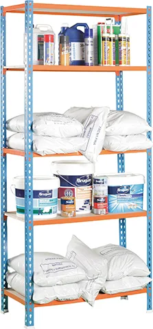 Estanteria Kit Maderclick Plus 5/500 2000x1000x500 mm.