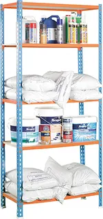 Estanteria Kit Maderclick Plus 5/500 2000x1000x500 mm.