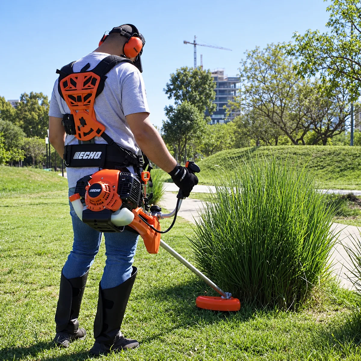 Arnés profesional ECHO ERGO-PRO para desbrozadora de manillar doble — foto 3