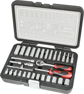 Maletin Herramientas Ratio 32 Piezas 1/4" Chr