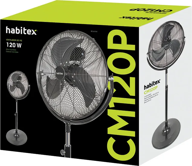 Ventilador circulador Aire de Pie Habitex Cm120p — foto 3
