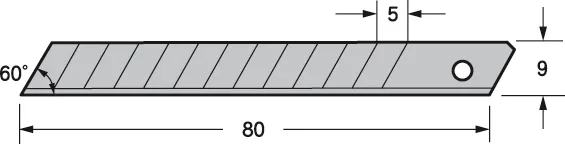 Cuchilla Lcb-30 50 uds. Tajima