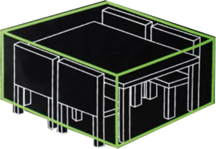 Funda Mesa Jardin 165x140x90 cm — foto 2