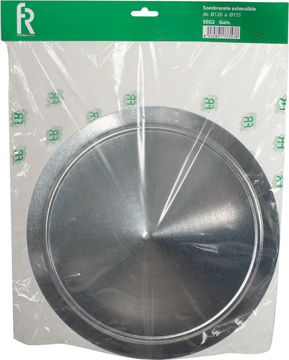Sombrerete Ext. Mod.seg 2  Ø 120-155 mm.