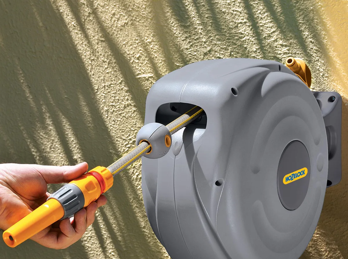 Enrollador automatico mangueras Auto Reel Hozelock 20mt — foto 5