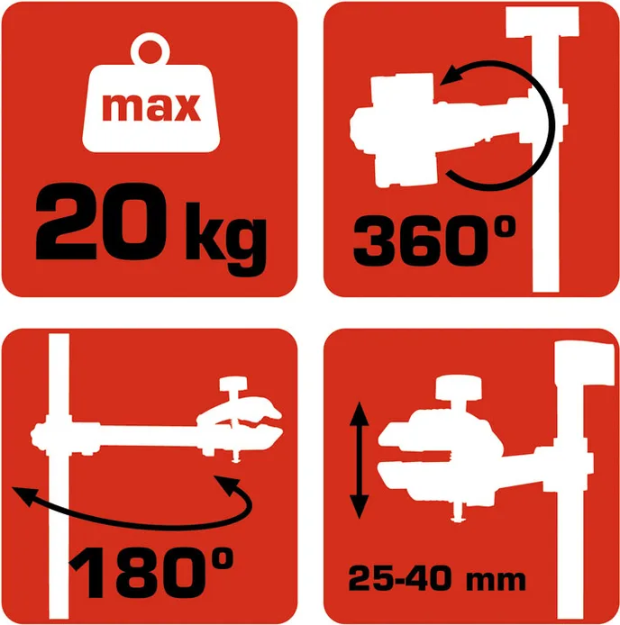 Soporte Pared Trabajo para Bicicleta Ratio — foto 3