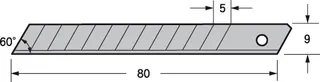 Cuchilla Lcb-30 100 uds. Tajima
