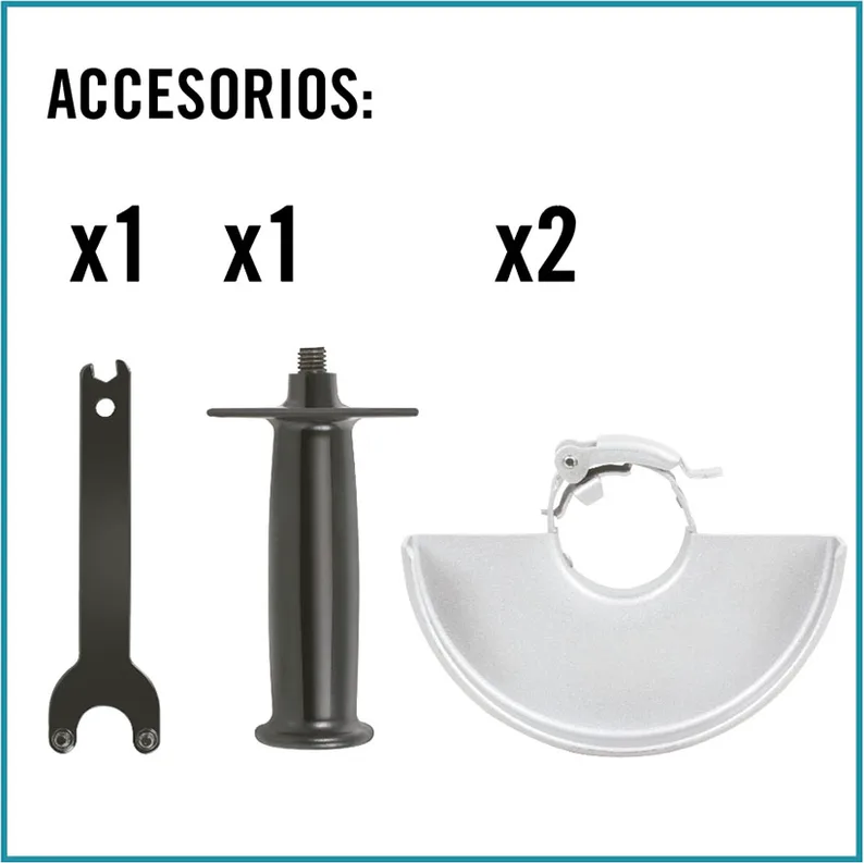 Amoladora Angular Pro Xf860 Ø125 mm 860w — foto 5
