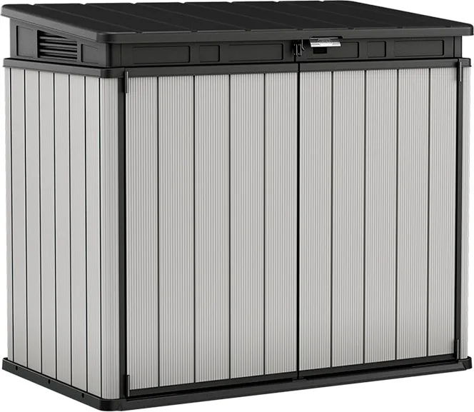 Cobertizo Premier XL 141x82x123 cm Gris