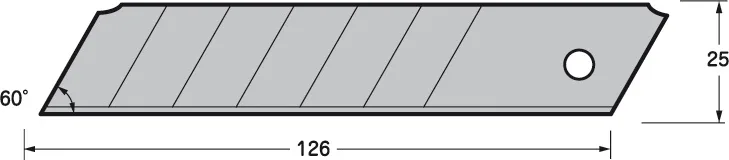 Cuchilla Lcb-65  10 uds. Tajima