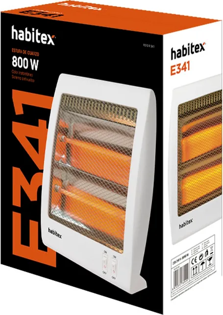 Estufa de Cuarzo Habitex E341 — foto 4