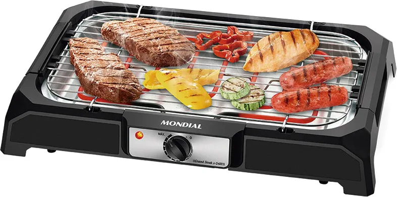 Plancha Barbacoa Bbq 2000w Mondial