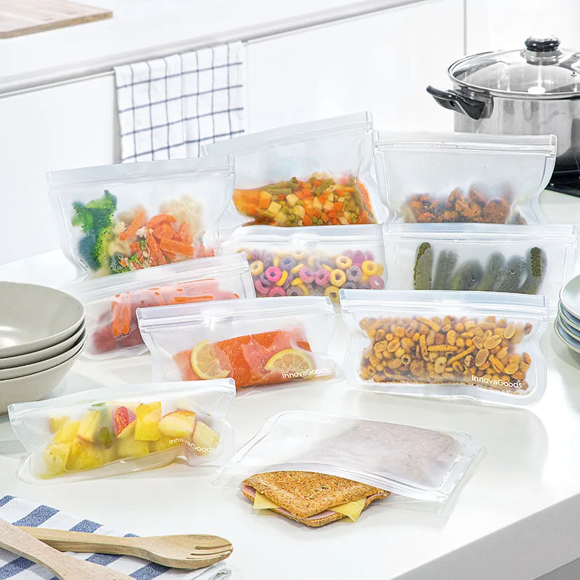 Bolsas Reutilizables para Alimentos 10 Uds
