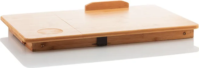 Mesa Plegable Auxiliar Bambu Lapwood — foto 5
