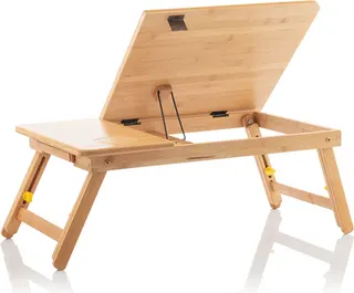 Mesa Plegable Auxiliar Bambu Lapwood