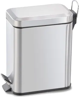 Cubo Pedal 5 L Habitex Acero Inoxidable