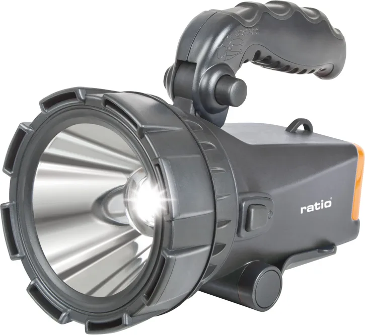 Foco Proyector linterna LED recargable RATIO Spotlight F360B