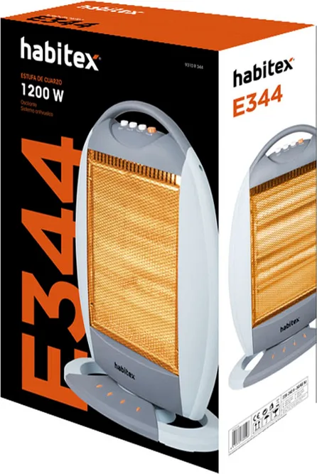 Estufa Cuarzo Habitex E344 1200 W — foto 4