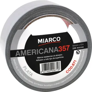 Cinta Americana Multiuso 50mm 10mt. Gris