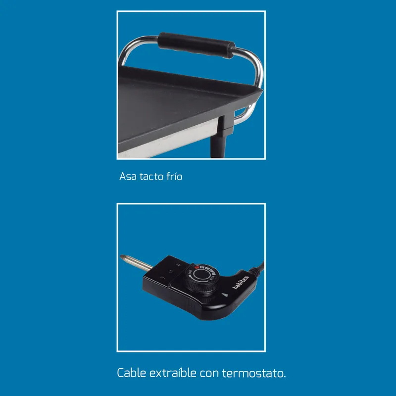 Plancha Asar Cc5902 2000w Habitex — foto 4
