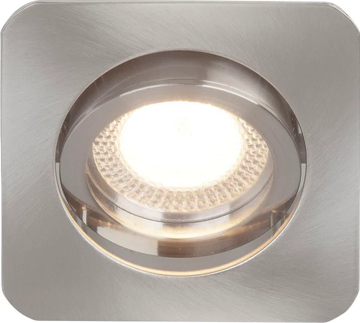 Foco Empotrable sin Bombilla 82x82mm Sat