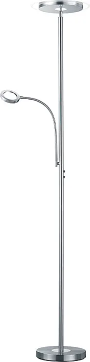 Lampara de Pie Led Duolec Twin 18w/4w 3000k Luz Calida