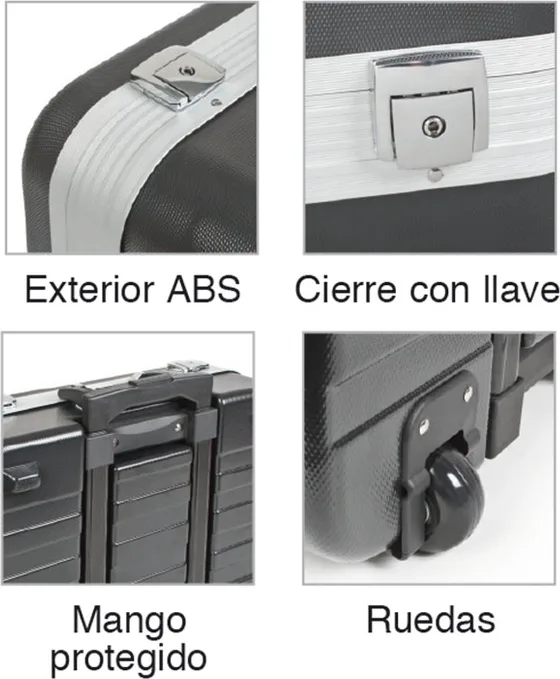 Maletin Carro Portaherramientas Abs Ratio — foto 4