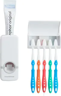 Dispensador Pasta Dent.+soporte Cepillos