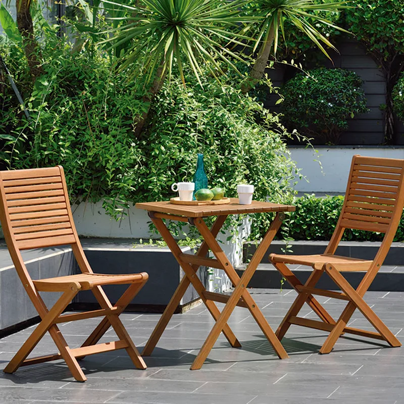 Mesa Plegable Madera Brisa 56x56xh74 cm — foto 3