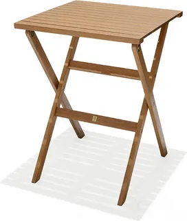 Mesa Plegable Madera Brisa 56x56xh74 cm