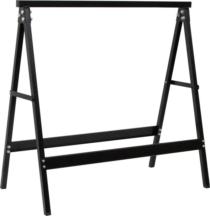 Caballete Metalico Negro kit Habitex 2 unidades