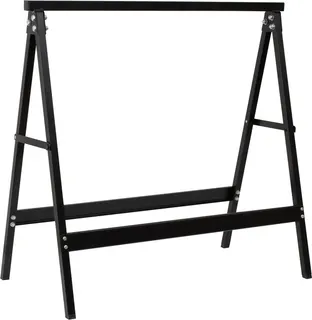 Caballete Metalico Negro kit Habitex 2 unidades