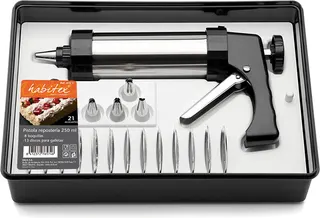 Juego Pistola Reposteria con Accesorios Habitex