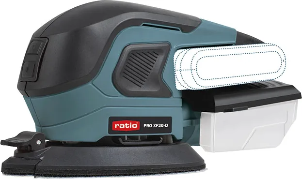 Lijadora Delta Pro XF20-D 20V S/bateria