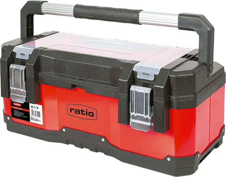 Caja de Herramientas Metal Plastico Ratio 6712-23 — foto 2