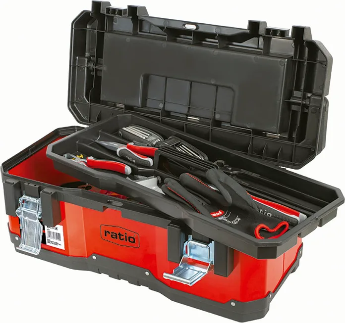 Caja de Herramientas Metal Plastico Ratio 6712-23 — foto 4