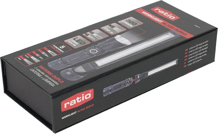 Linterna Led 2 en 1 Ratio WorkLight AL300 Duplo — foto 6