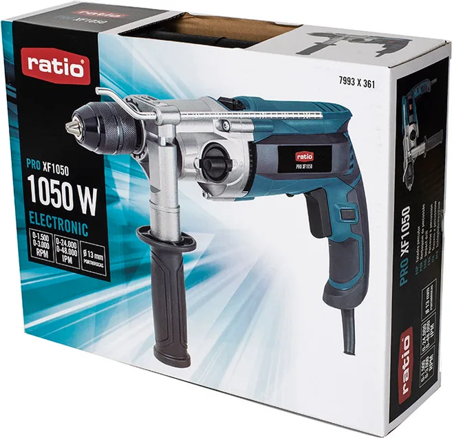 Taladro Electronico Ratio Pro Xf1050 — foto 3