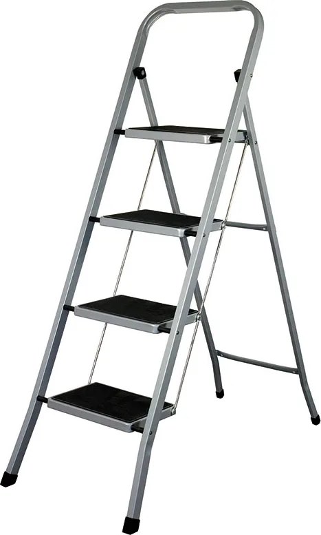 Escalera Acero 4 Peldaños Habitex