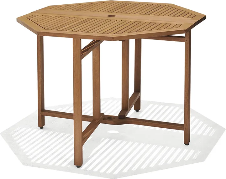 Mesa madera jardin octogonal Brisa — foto 2