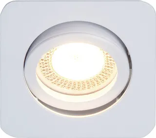 Foco Empotrable sin Bombilla 82x82mm Bl
